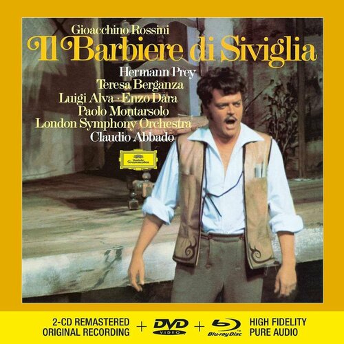 Audio CD Gioacchino Rossini (1792-1868) - Der Barbier von Sevilla (Deluxe-Ausgabe mit Blu-ray Audio) (2 CD)