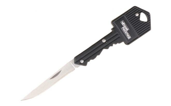 фото Нож складной Ножемир Четкий расклад (брелок ключ, черный)