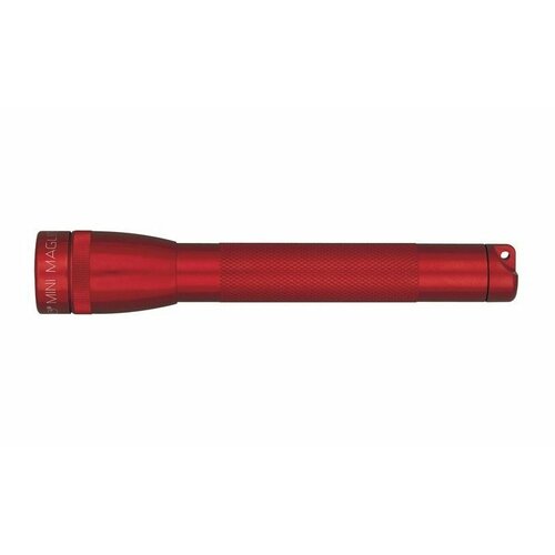 Фонарь MagLite (МагЛайт) красный в подарочной упаковке