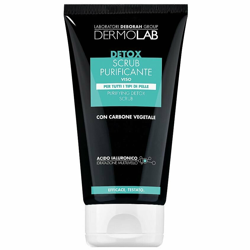 Очищающий скраб для лица Purifying Detox Scrub от Dermolab, 150мл — фото 1