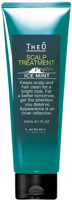 Lebel Theo Ice Mint Scalp Treatment - Крем-уход для кожи головы 240мл