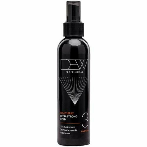 Спрей безупречный Dew Professional экстрасильной фиксации для волос, 200 мл лак для волос экстрасильной фиксации dew professional 500 мл