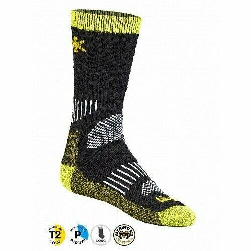 termonoski norfin balance wool t2p Носки NORFIN T2P BALANCE WOOL, размер 42/44, желтый, черный