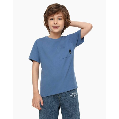 фото Футболка gloria jeans, размер 7-8л/128 (32), синий