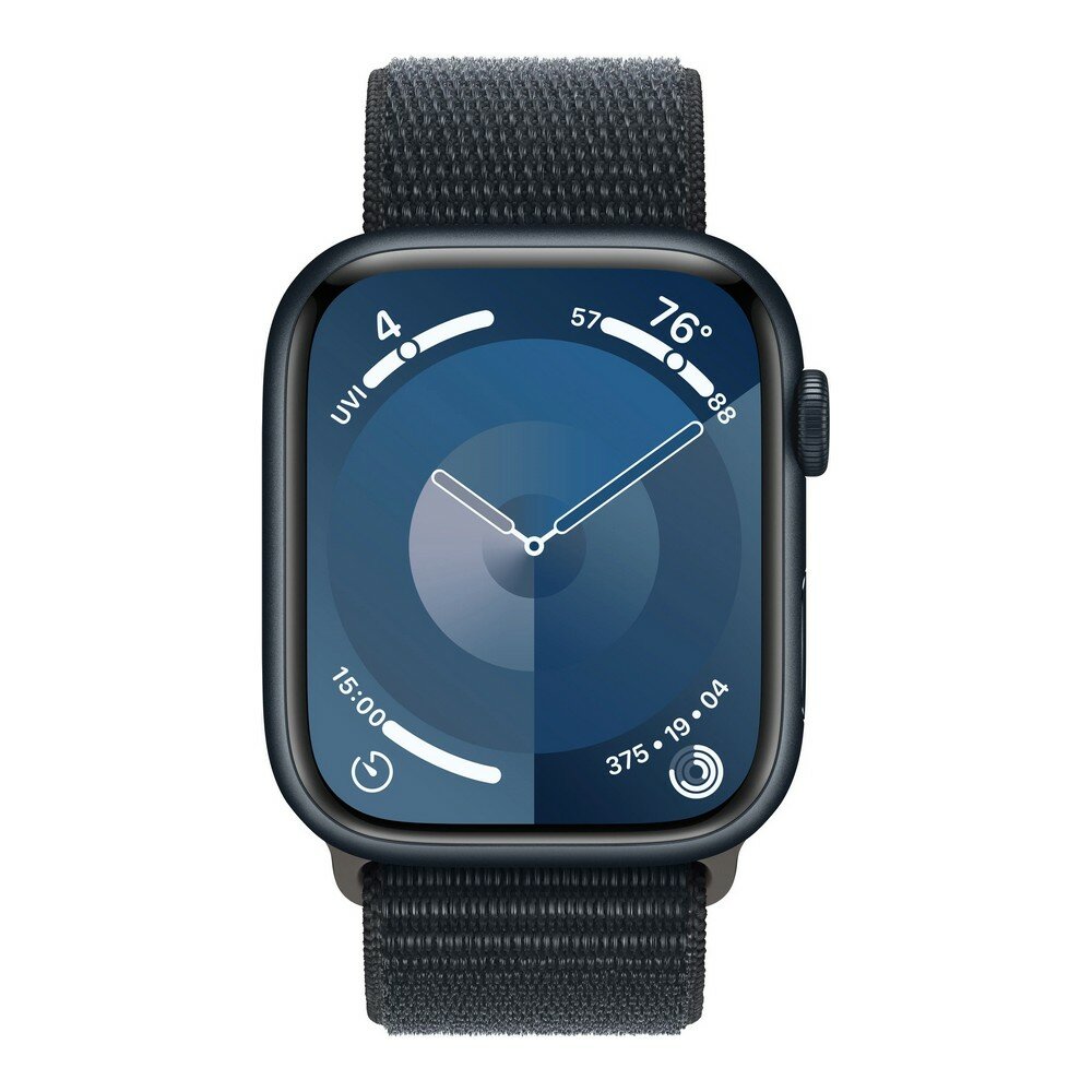 Умные часы Apple Watch Series 9 45mm Aluminum Case with Sport Loop Midnight