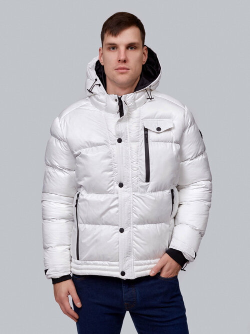 куртка Claudio Campione, размер 52, белый
