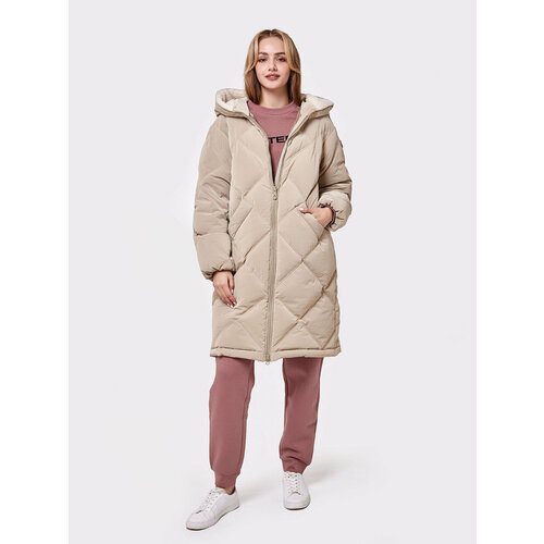 фото Куртка peuterey, размер 42, бежевый