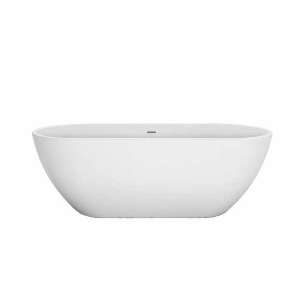 фото Ванна Cezares акриловая отдельностоящая BelBagno BB701 Отдельностоящая, овальная акриловая в комплекте со сливом-переливом Белый BB701-1500-730-K