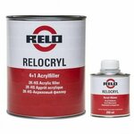 RELO Relocryl HS Грунт 4+1 наполнитель 1л. Серый + отв. Н5 0.25л. - изображение
