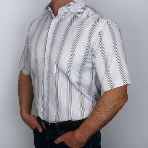 Рубашка Flourish, размер 40, серый