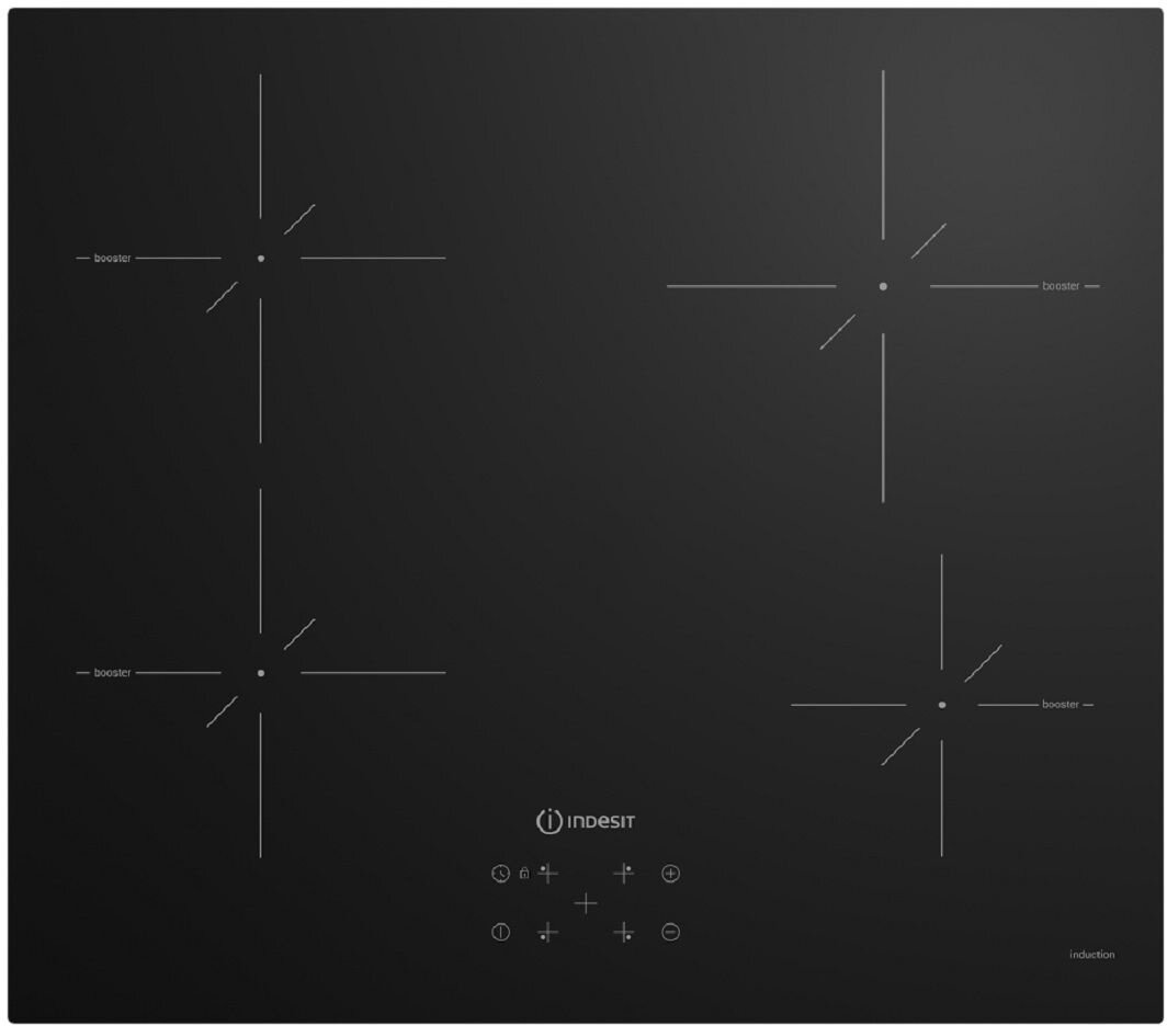 Индукционная варочная поверхность Indesit IS 41Q60 NE черный