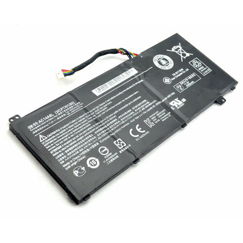 Аккумулятор для Acer VN7-571 (11.4V 4465mAh) ORG p/n: AC14A8L шлейф для матрицы acer vn7 792 vn7 792g p n 450 06a08 0001