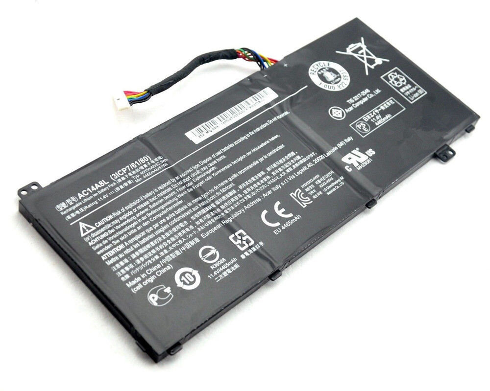 Аккумулятор для Acer VN7-571 (11.4V 4465mAh) ORG p/n: AC14A8L