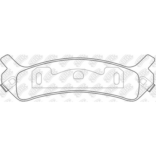 Тормозные колодки дисковый тормоз 354₽