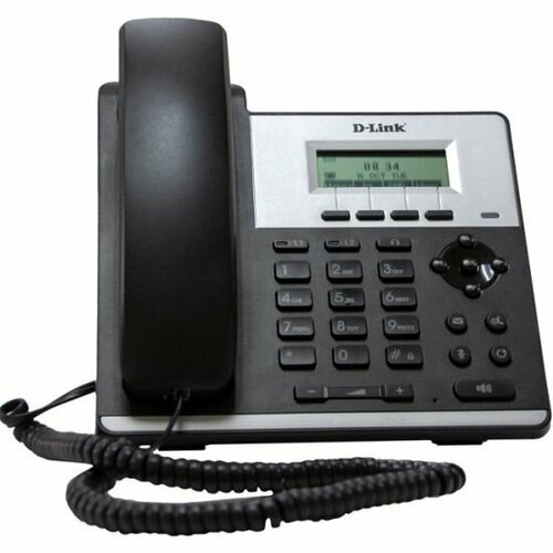 Устройство D-Link DPH-120SE VoIP PoE Phone, 100Base-TX WAN, 100Base-TX LAN, w/o power adapter ip телефон d link dph 150se f5b ip телефон с цветным дисплеем 1 wan портом 10 100base tx 1 lan портом 10 100base tx и поддержкой poe