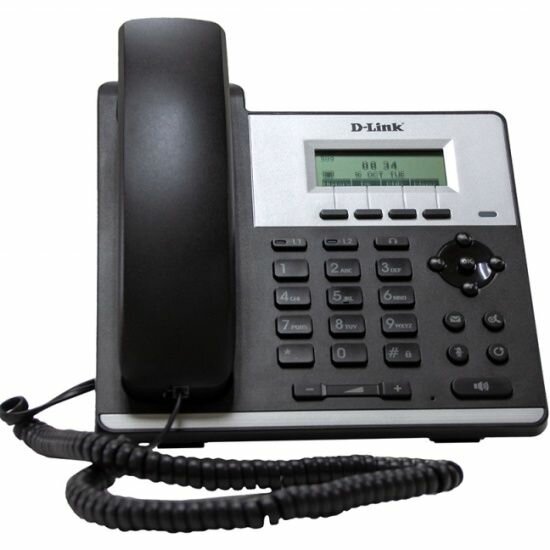 Устройство D-Link DPH-120SE VoIP PoE Phone 100Base-TX WAN 100Base-TX LAN w/o power adapter