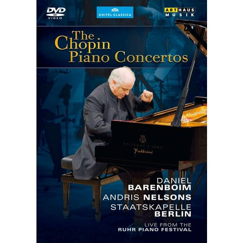 DVD Frederic Chopin (1810-1849) - Klavierkonzerte Nr.1 & 2 (1 DVD) bruckner mass in f minor booth rigby ainsley howell corydon singers and orchestra best