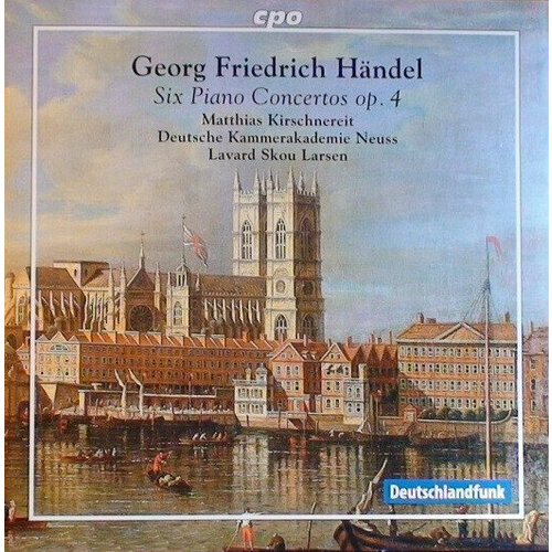 Виниловая пластинка Handel: Piano Concertos Op. 4 (Matthais Kirschnereit, Lavard Skou Larsen) (CPO: 777853-2) (VINYL). 1 LP gould glenn bach concerto in f major italian partita n