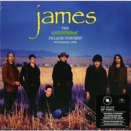 Виниловая пластинка James - The Greenpeace Palace Concert (23 November 1992) james the greenpeace palace concert 23 november 1992