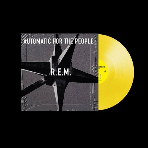 Виниловая пластинка R.E.M. - Automatic For The People (Limited Edition) (Solid Yellow Vinyl) (1 LP) boat propeller 7 3 8x5 3 8 for suzuki 2 5hp 3 5hp 3 blades aluminum pin drive rh oem no 58111 97j00 01 pin drive