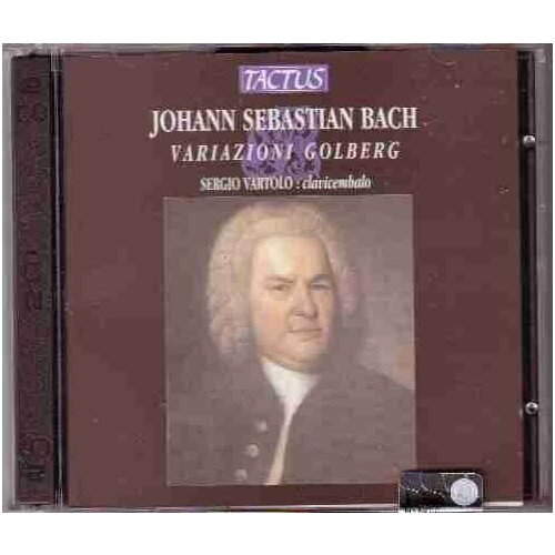 AUDIO CD Bach Johann Sebastian. Sergio Vartolo - Variazioni Goldberg audio cd koen plaetinck johann sebastian bach notenb chlein 1 cd