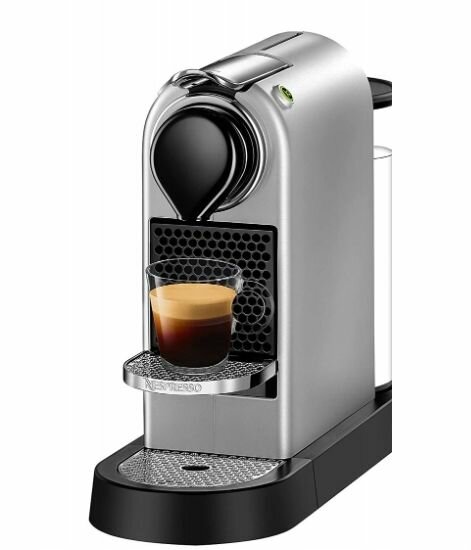 Капсульная кофемашина Krups Nespresso CitiZ 19 бар, серый - фотография № 5