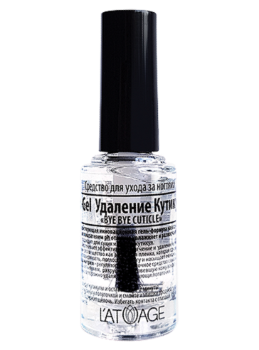 L'atuage Средство по уходу за ногтями Ph-Gel Удаление Кутикулы Bye Bye cuticle 8,5г