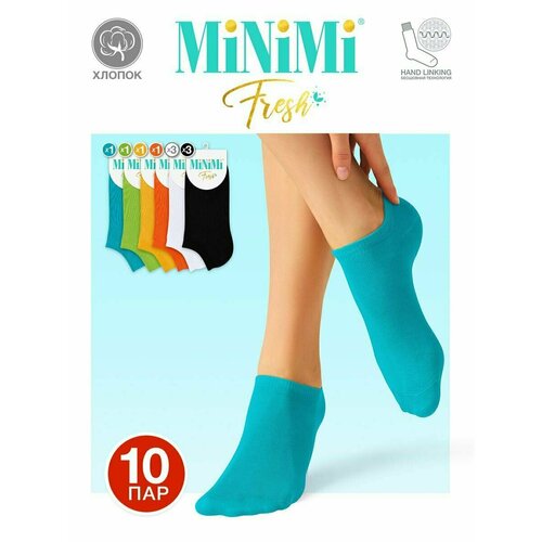 фото Носки minimi, 10 пар, 10 уп., размер 35-38, мультиколор
