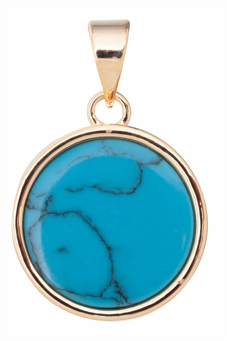 Подвеска Lotus Jewelry, бирюза