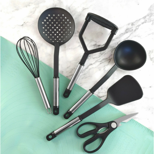Набор кухонных принадлежностей 6 шт Ridberg Черный 855₽