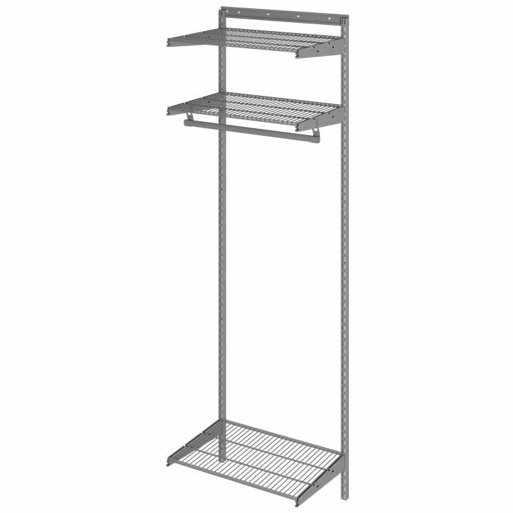Гардеробная система практик G-60 Графит 205x65x45 см.
