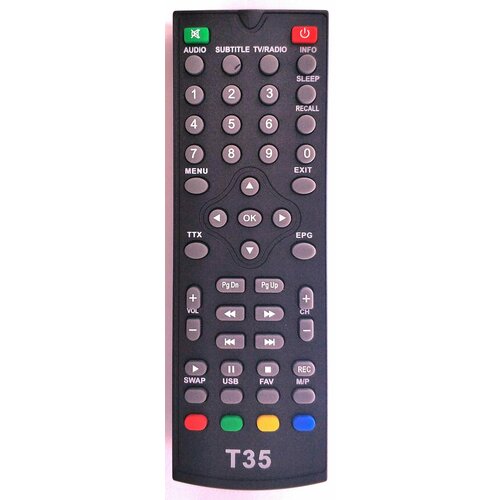 Пульт World Vision WV T35, T55, T60M HVD0210 пульт ду для приставки rombica mxq iconbit smart tv tv box a95x r5 для dvb t2 ресивера ромбика иконбит смарт тв с аэромышью