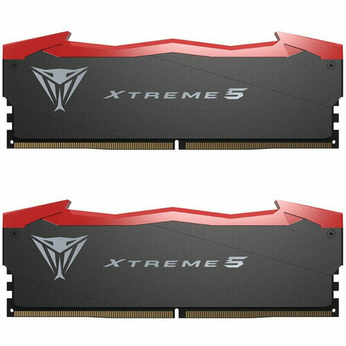 Память DDR5 2x16GB 7600MHz Patriot PVX532G76C36K Viper Xtreme 5 RTL Gaming PC5-60800 CL36 DIMM ECC 288-pin 11В с радиатором Ret 15440₽