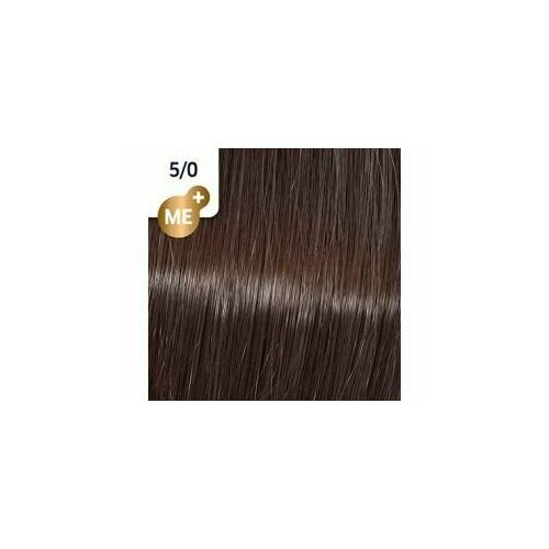 Wella Professionals Koleston краска для волос 5/0 светло-коричневый натуральный 60 мл / Велла Профессионал Perfect Me+ Колестон профессиональная стойкая крем-краска для волос 5/0