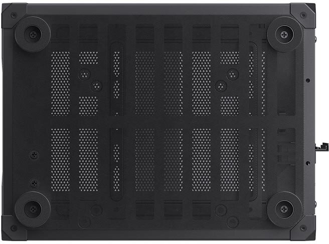 Корпус mATX JONSBO черный, без БП, USB Type-C, USB 3.0, audio - фото №5