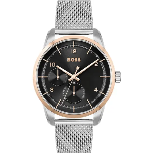 Наручные часы BOSS, черный наручные часы boss часы мужские hugo boss 1513647 серебряный черный