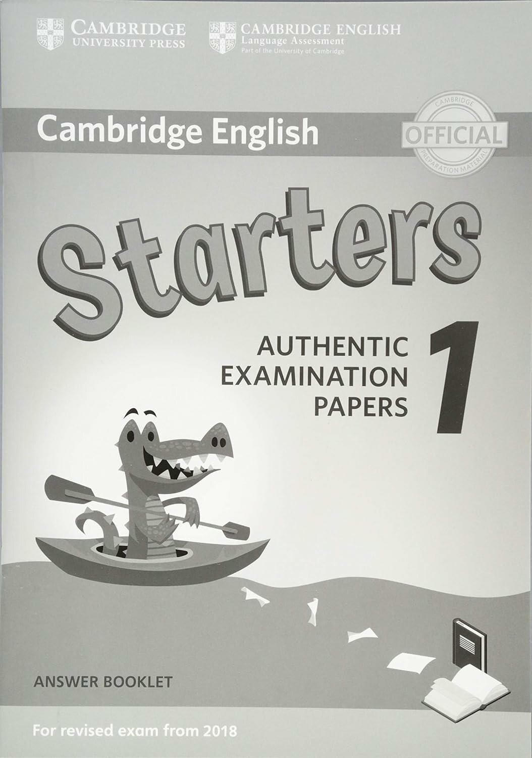 Cambridge English Young Learners Tests 1 Starters for Revised Exam from 2018 Answer Booklet