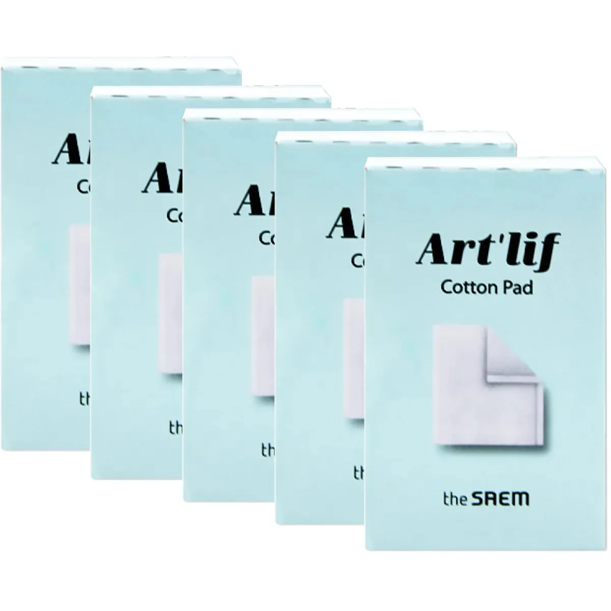 Диск ватный The Saem Art'Lif cotton pad (sample), 5 шт