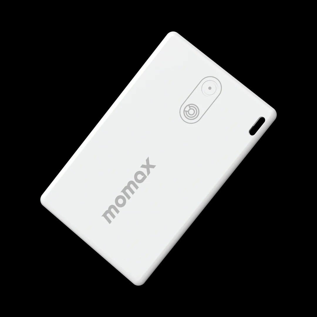 Беспроводной локатор Momax Pincard Find My Ultra Slim Tracker (BR6) - White