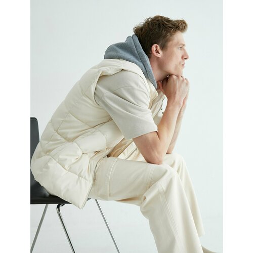 фото Жилет koton, размер xl, бежевый