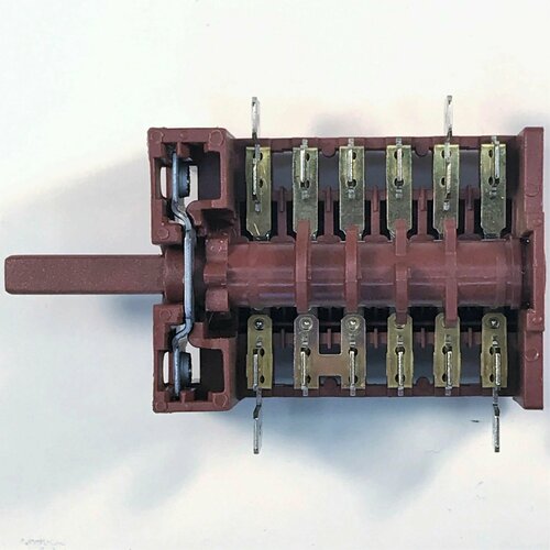 Переключатель режимов духовки плиты Hansa 8011283, 8062049, 870605 6-позиционный переключатель для духовки hansa 8062049