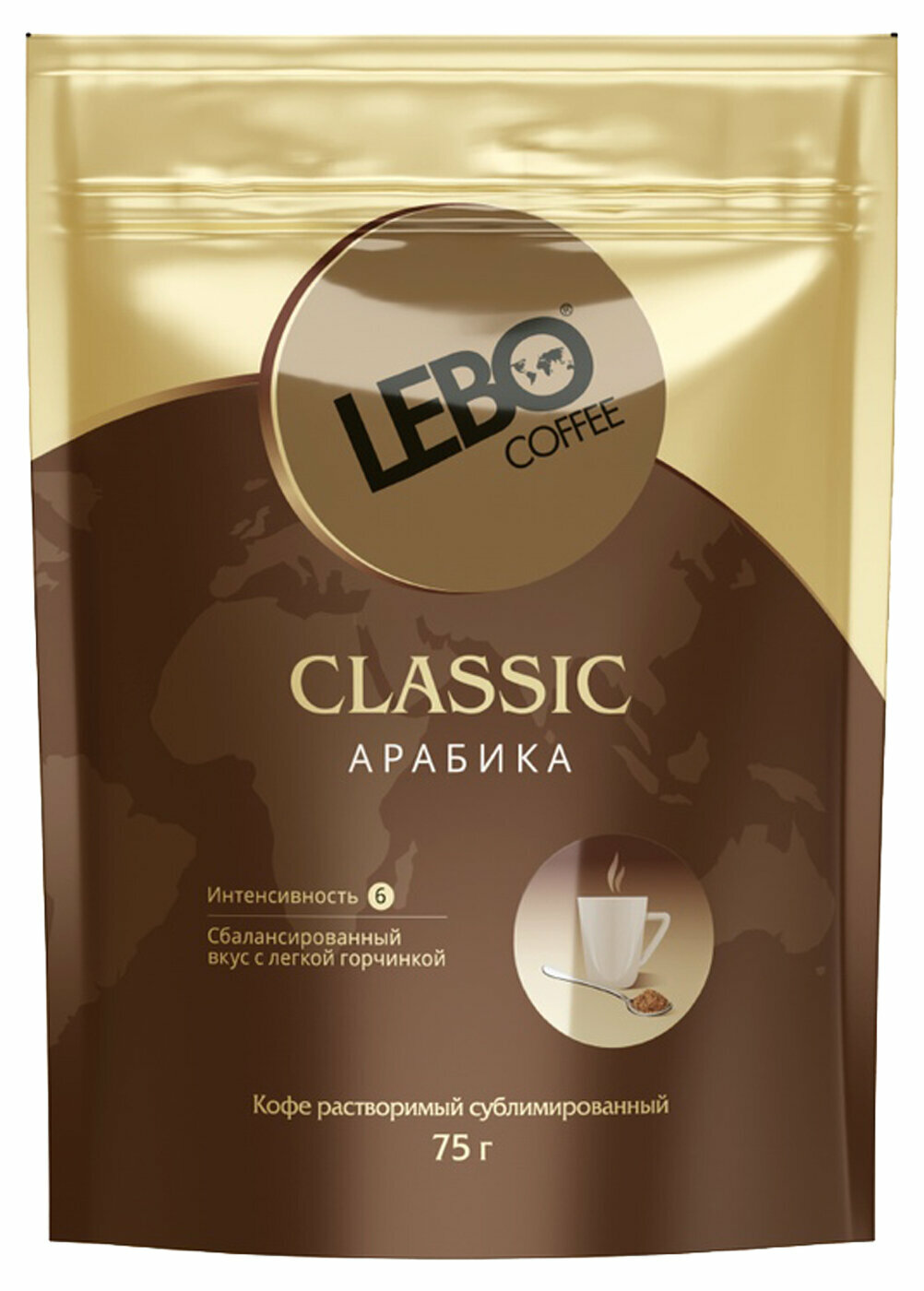 Кофе растворимый Lebo Классик 75г Лебо - фото №16