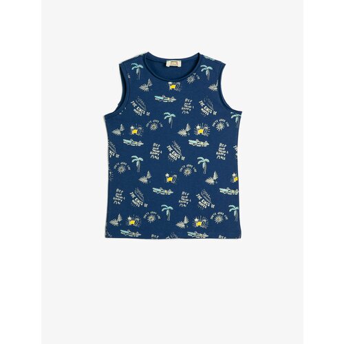 фото Майка koton, размер 4-5 лет, синий