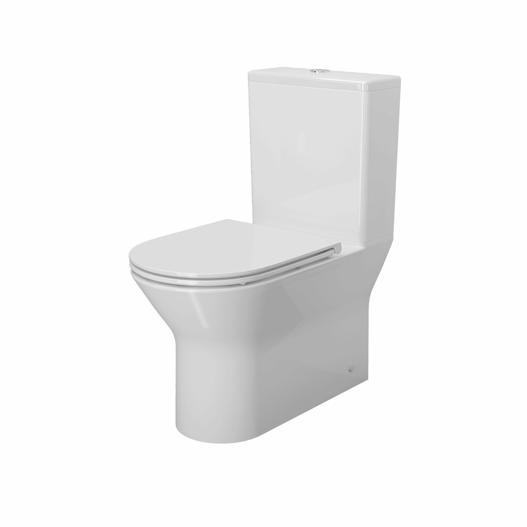 фото Унитаз Ambassador Elysium 183K19002RS 520х360х355 подвесной безободковый