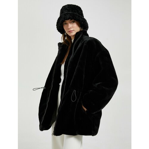 Куртка KOTON, размер 44, черный куртка koton размер 44 черный