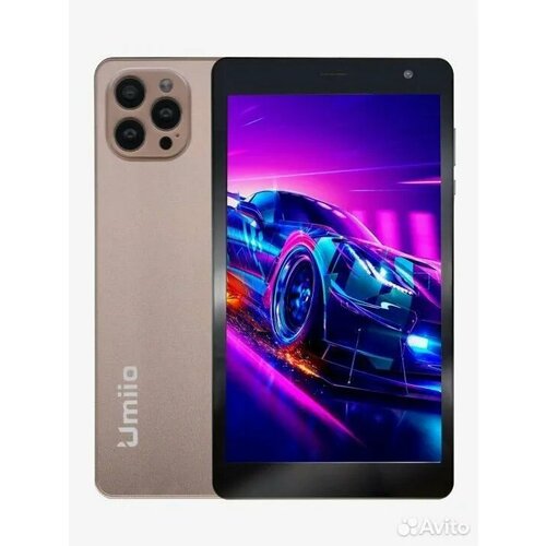 Планшет Umiio P25 8,1 дюйма, 4 Гб оперативной памяти, 64 Гб встроенной памяти золотистый