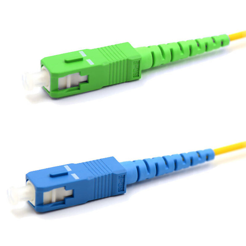 Патч-корд оптический переходной (SM) 9/125 (OS2) SC/APC-SC/UPC (Simplex) LSZH 15м