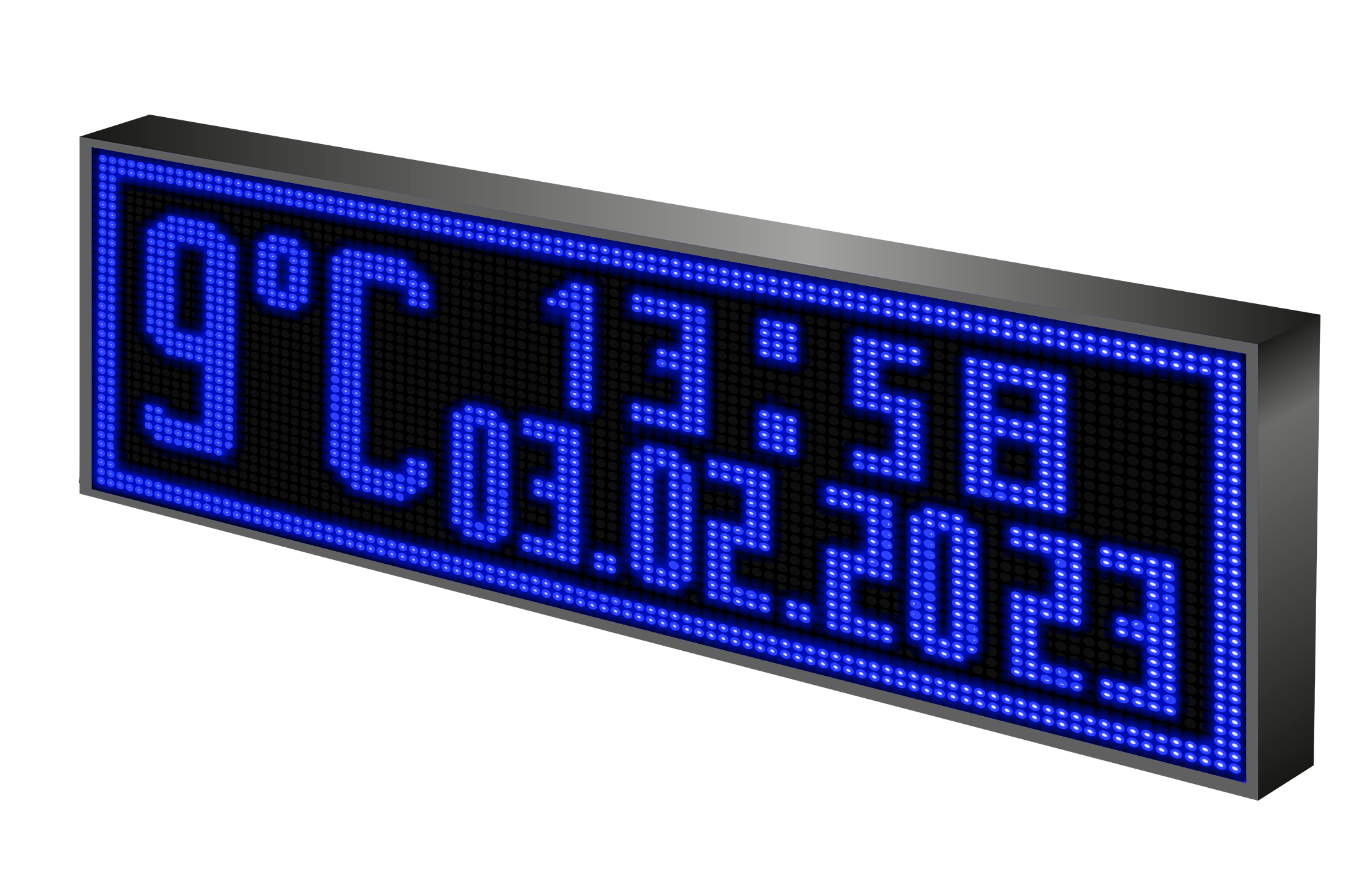 Бегущая строка/ Led /рекламная вывеска/ панель/69х21см — фото 1