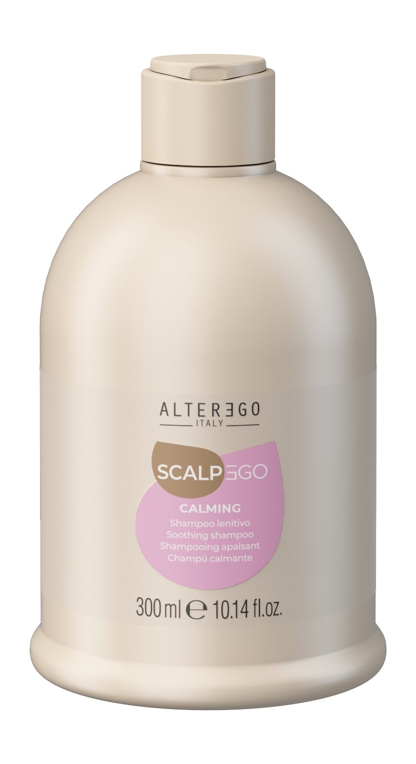 ALTER EGO ITALY Scalpego Calming Shampoo Шампунь для чувствительной кожи головы успокаивающий, 300 мл