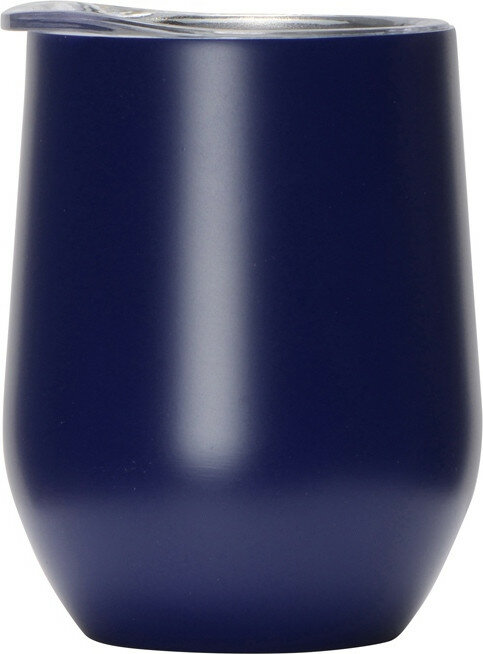 Вакуумная термокружка Waterline Sense, темно-синий - фотография № 3